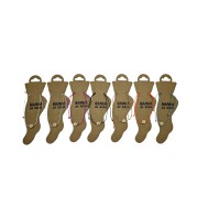 Lot de 35 chaînes cheville Oursin en métal